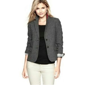 Gap Herringbone Academy Blazer